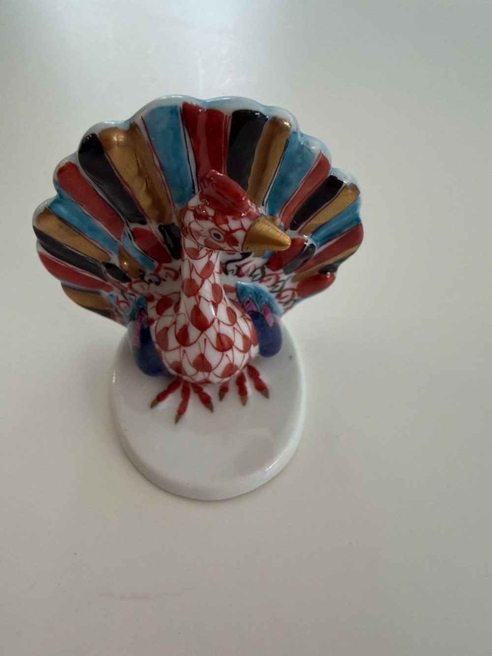 Herend Porcelain Turkey Figurine